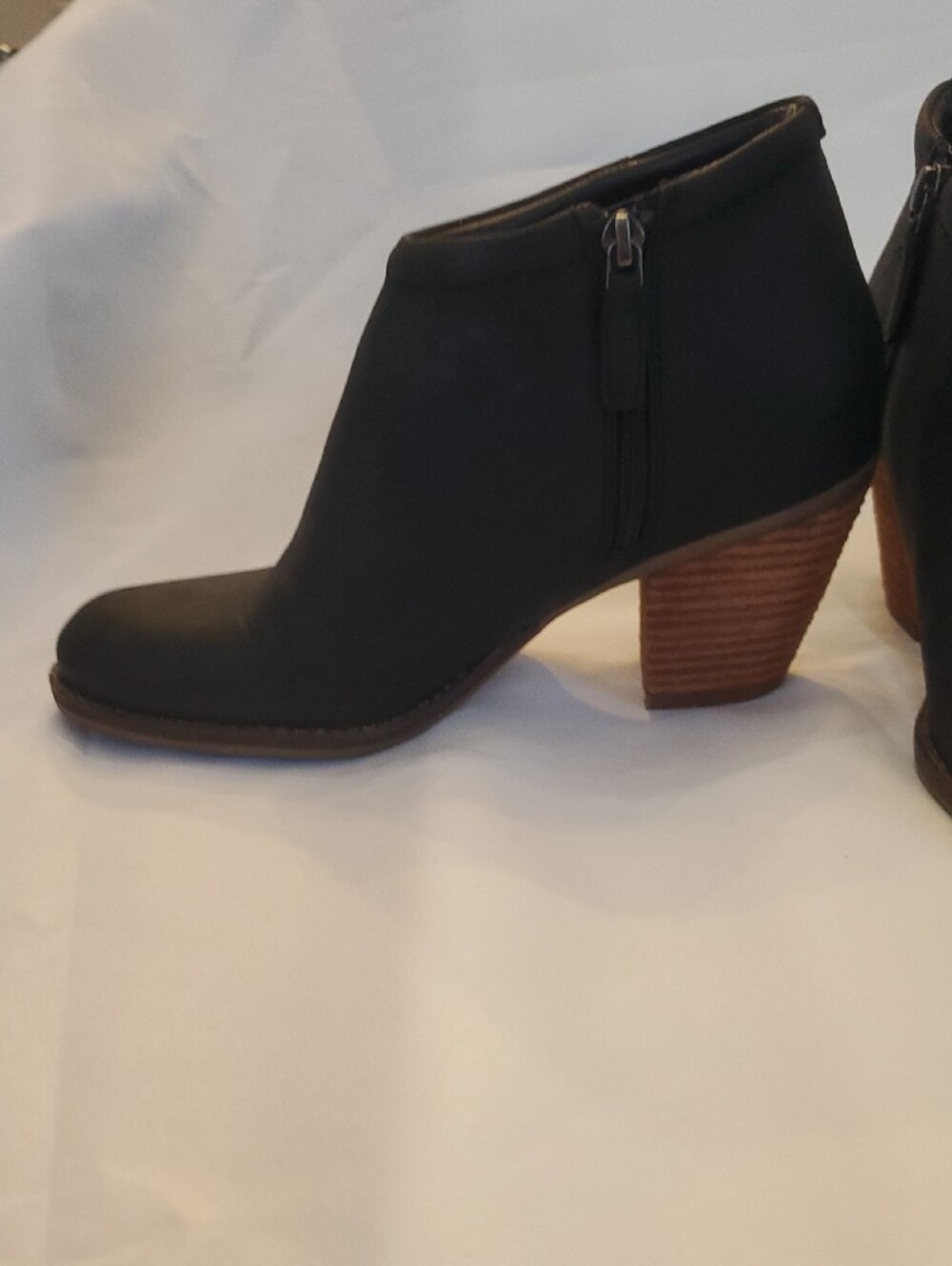 Cole Haan Black Leather Grand OS Prynne Women's Ankle Booties Shoes 8.5 - Picture 7 of 12